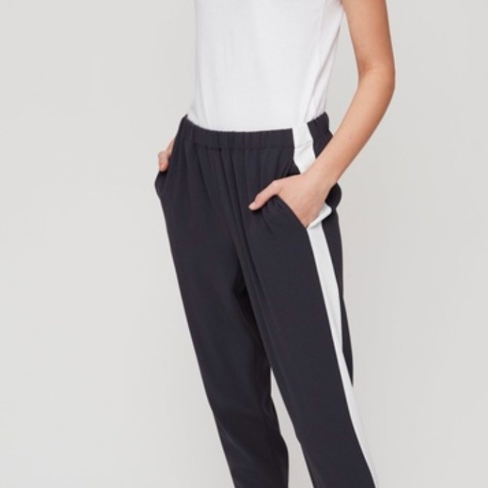 Aritzia Babaton Cropped Black Pant